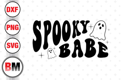 Spooky Babe SVG&2C; PNG&2C; DXF Files