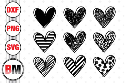 Hand Heart SVG&2C; PNG&2C; DXF Files