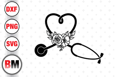 Stethoscope Flower PNG Files