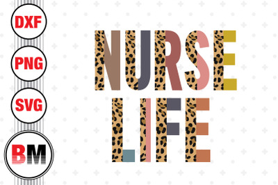 Nurse Life Half Leopard PNG Files