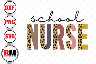 School Nurse Half Leopard PNG Files