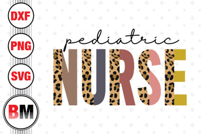 Pediatric Nurse Half Leopard PNG Files