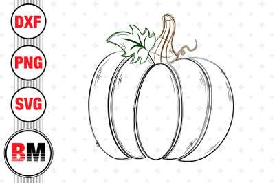 Hand Drawn Pumpkin PNG Files