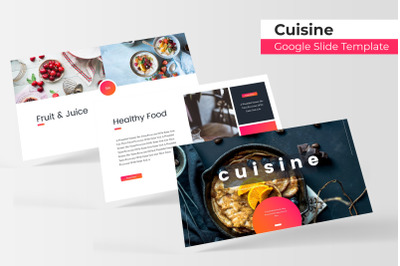 Cuisine Google Slide Template