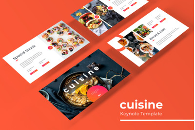 Cuisine Keynote Template