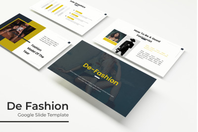 De Fashion Google Slide Template