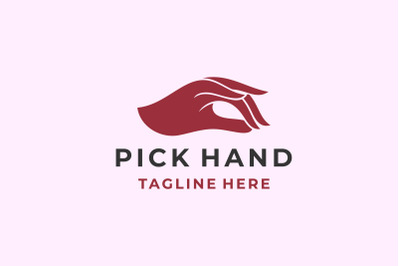 Elegant female hands Logo Design Vector Illustration