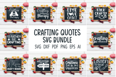 Crafting Quotes SVG Bundle Vol-3