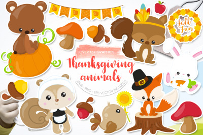 Thanksgiving Animals