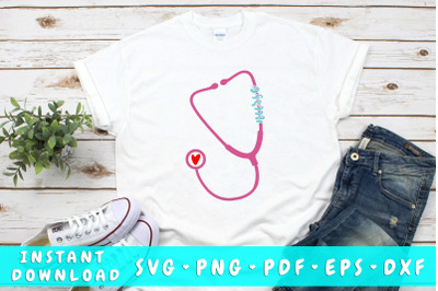 Nurse Stethoscope SVG