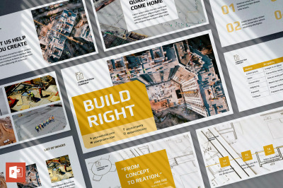 Construction Company PowerPoint Presentation Template