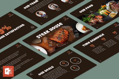 Steak House PowerPoint Presentation Template