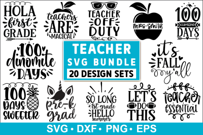 Teacher SVG Bundle&2C; Teacher Quotes