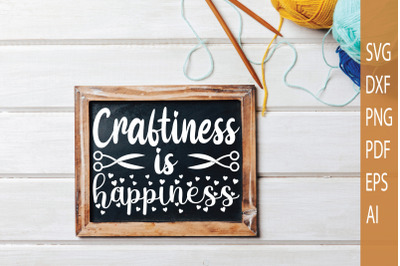 Craftiness is happiness