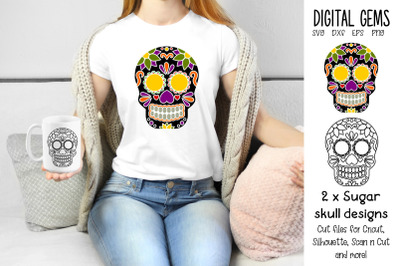 Sugar skull designs