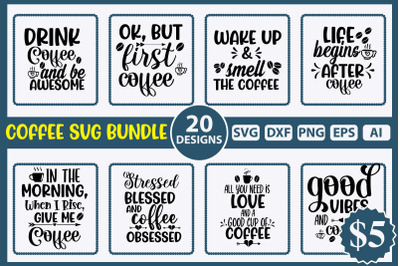 Coffee SVG Bundle