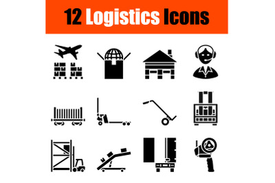 Logistics Icon Set