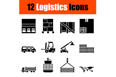 Logistics Icon Set