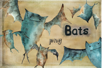 Drawings of bats