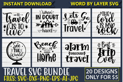 Travel SVG Bundle