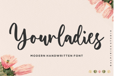 Yourladies Modern Handwritten Font