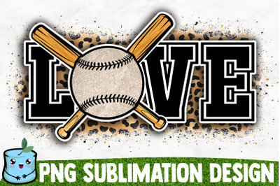 Baseball Love Sublimation Design