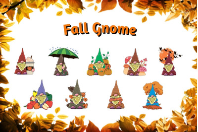 Fall Gnome Sublimation Bundle