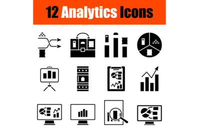 Analytics Icon Set