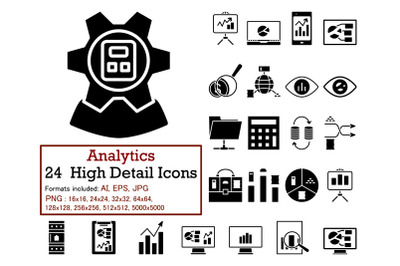 Analytics Icon Set