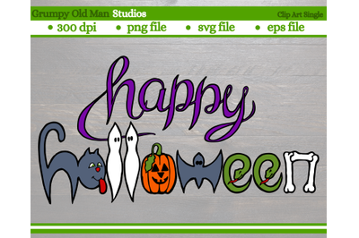 happy Halloween design | Halloween elements