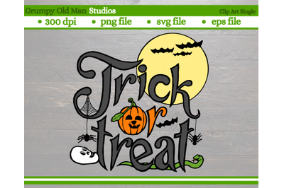 trick or treat  | Halloween design