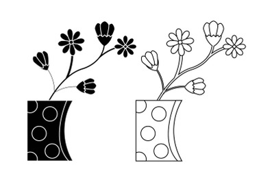 Flower Bundle SOlid,OutLine 806