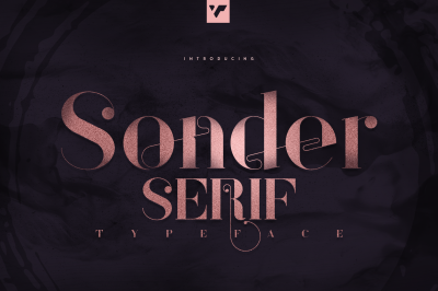 Sonder Serif Typeface - 5 weights