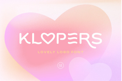 Klopers - Lovely Logo Font