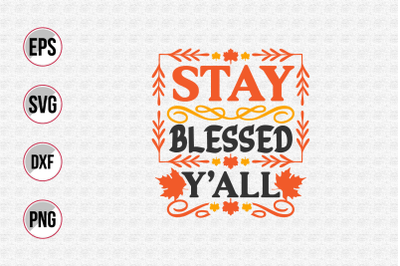 Thanksgiving typographic quotes design.