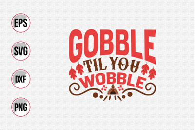 Thanksgiving typographic quotes design