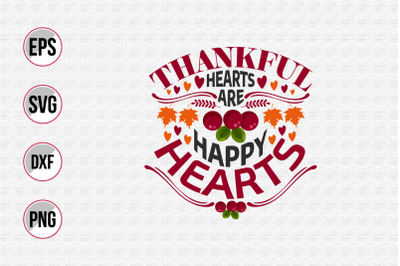 Thanksgiving typographic quotes design.