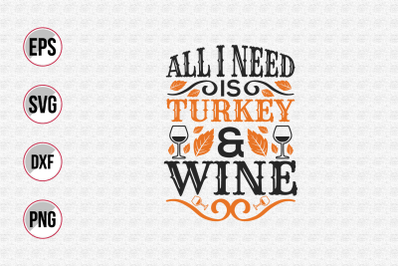 Thanksgiving typographic quotes design.