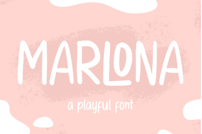 MARLONA - Playful Handwritten Font