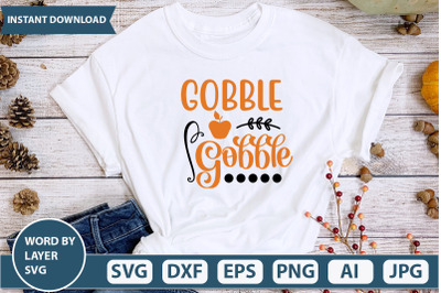 GOBBLE GOBBLE Svg Cut file