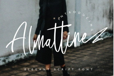 Almattine - Elegant Script Font