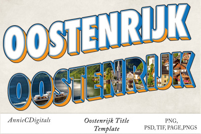 Oostenrijk Photo Title and Template