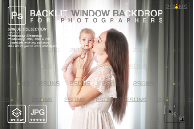 Curtain backdrop &amp; Maternity digital photography backdrop