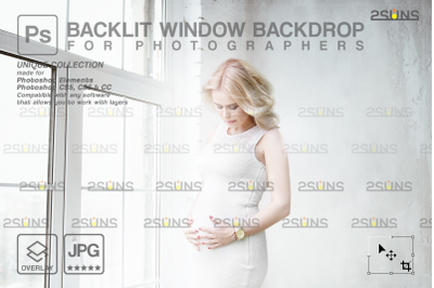 Curtain backdrop &amp; Maternity digital photography backdrop