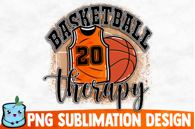 Basketball Therapy Sublimation Design