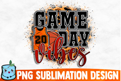 Game Day Vibes Sublimation Design