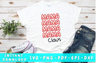 Mama Claus SVG