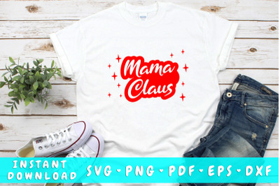 Mama Claus SVG