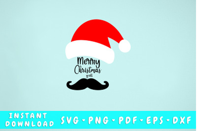 Merry Christmas y&amp;&23;039;all SVG