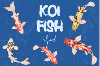 Koi Fish Clipart, Koi Carps Images